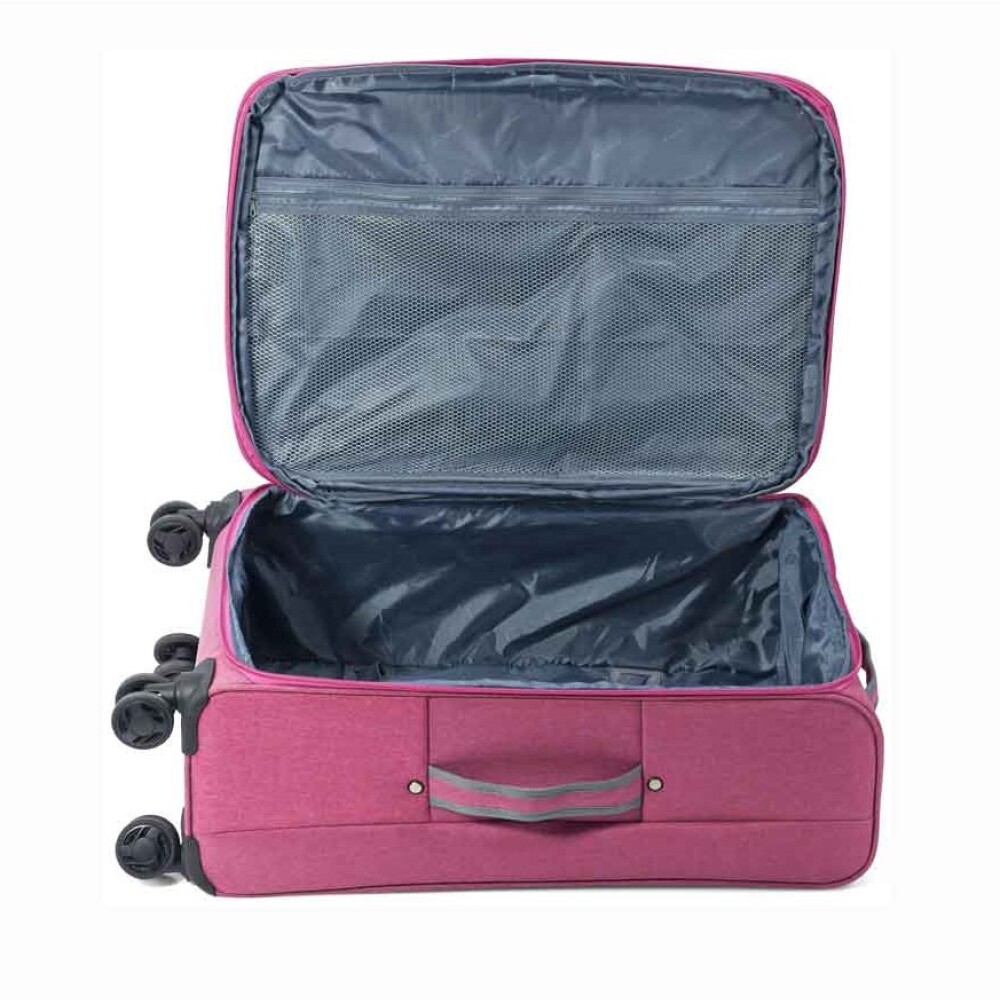 Valija Benzi 4 Ruedas Rosa L Extensible TROLLEY POLIESTER 4 RUEDAS ROSA L EXT BZ5661RS