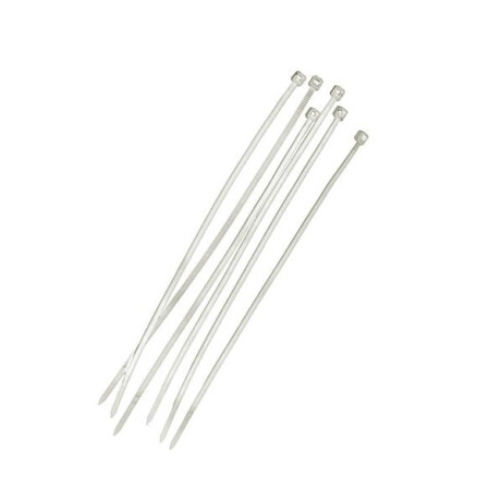 TOLSEN COLLARIN BLANCO 2.5*100MM 100 UNIDADES Tolsen Collarin Blanco 2.5*100mm 100 Unidades