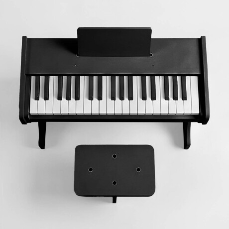 Órgano Teclado Musical Madera Clásico Beethoven Niño Negro