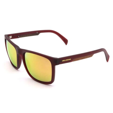 Lentes de Sol Chilli Beans Bossa Nova - Hombre Espejado/Rojo Espejado
