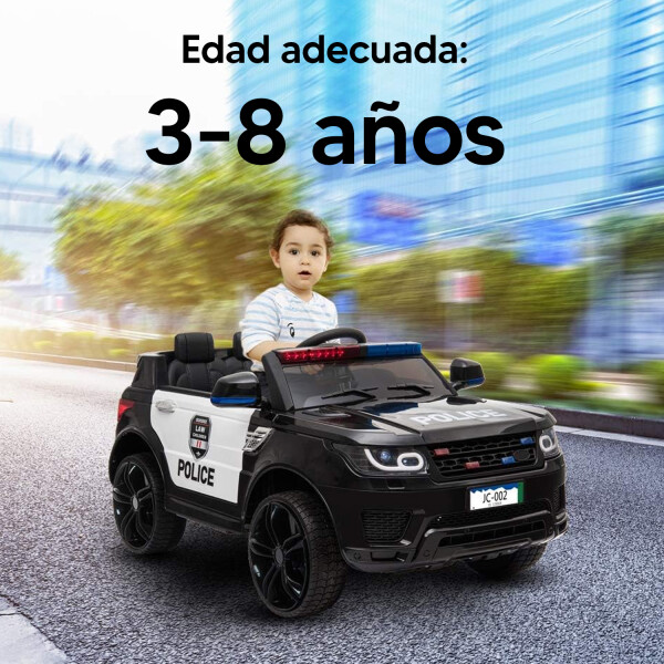 Camioneta Policía Eléctrica Infantil Ideal Para Los Pequeños Conductores CAMIONETA ELECTRICA POLICIA