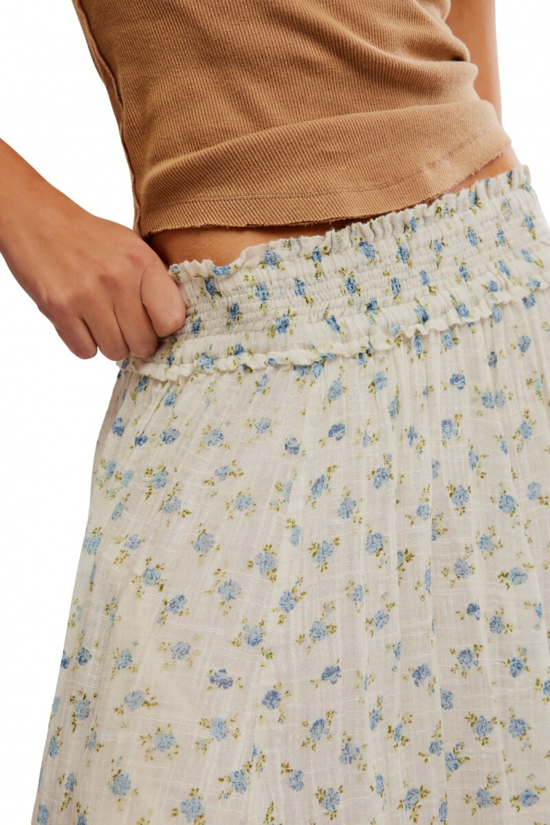 Pollera Brynn Maxi Marfil