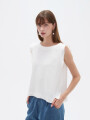 Blusa Jastel Marfil / Off White