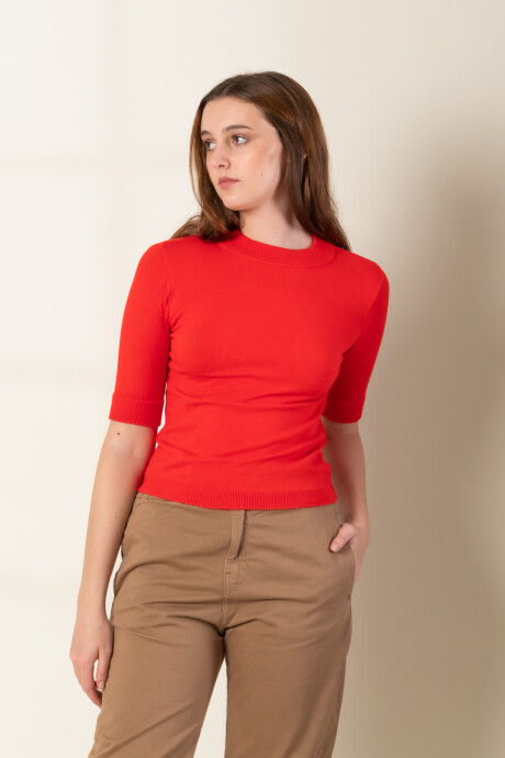 POLERA ELMSHORN ROJO