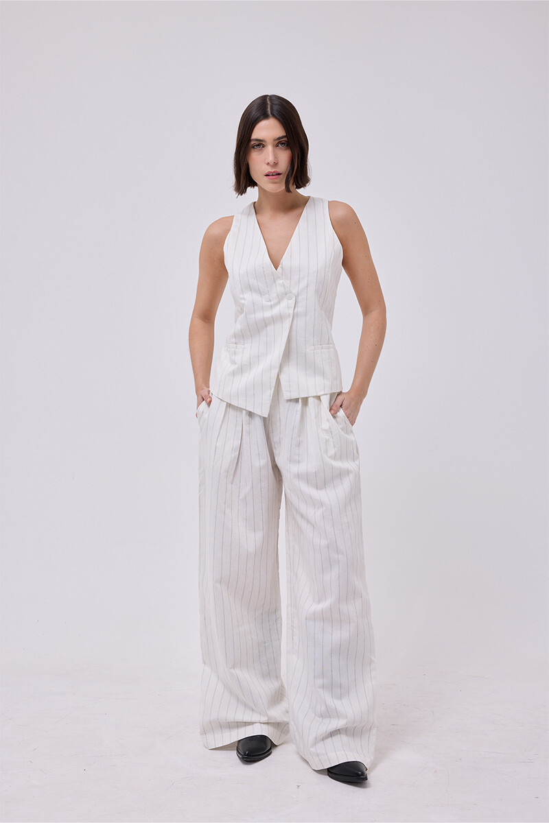Pantalón Sastre - Blanco 