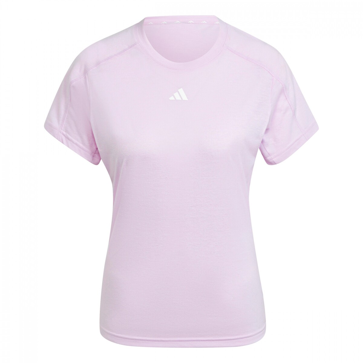 Remera AEROREADY Train Essentials Minimal Branding de Mujer - Morado 