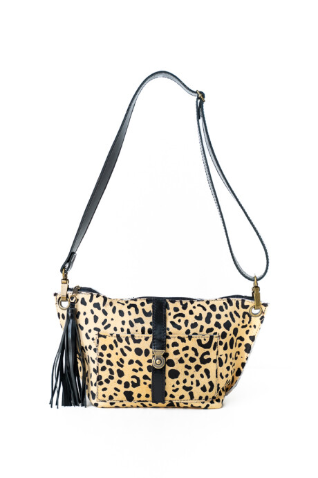 Bandolera/Riñonera Canggu Piel Animal Print Piel