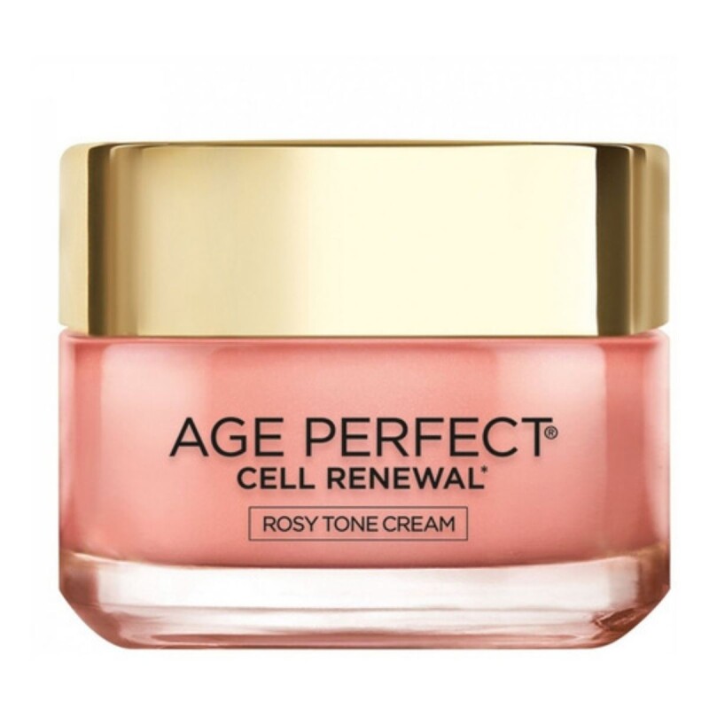 Crema Facial L'Oréal Age Perfect Cell Renewal Rosy Tone Moisturizer 48 GR Crema Facial L'Oréal Age Perfect Cell Renewal Rosy Tone Moisturizer 48 GR