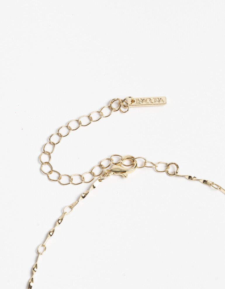 Cadena Corta con Dije Color Cadena Corta Dije Delfín - Combinacion Multicolor