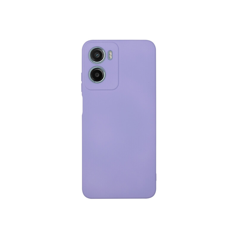 Protector para Motorola Moto E15 engomado color lila Protector Para Motorola Moto E15 Engomado Color Lila