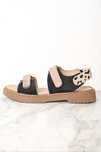 Sandalia Combinada Negro