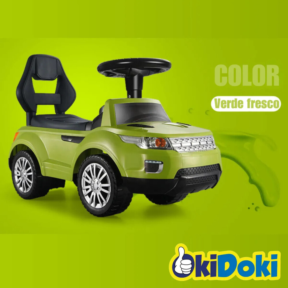 Buggy Jeep todo terreno para niños/as de 2 a 5 años Verde