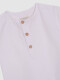 Camisa Sin Cuello Blanco