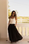 VESTIDO GIANNA MAXI COMBINADO WHITE&BLACK VESTIDO GIANNA MAXI COMBINADO WHITE&BLACK