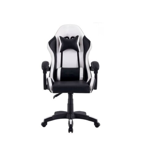 Silla Gamer Max, Blanco/Negro Silla Gamer Max, Blanco/Negro