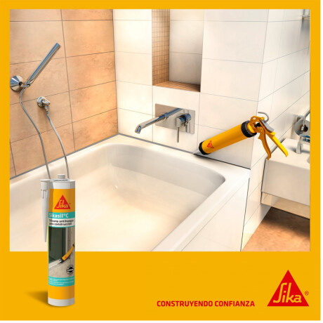 SIKASIL C TRANSPARENTE 300CC SIKA N/a