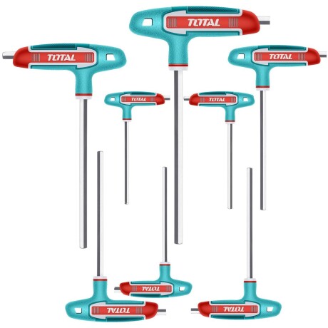 Juego De 8 Llaves Allen Hexagonales Con Mango En T Juego De 8 Llaves Allen Hexagonales Con Mango En T