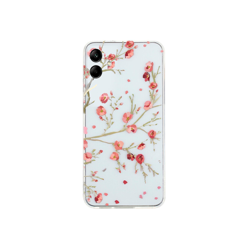 Protector para Samsung Galaxy A06 diseño flores rosa Protector Para Samsung Galaxy A06 Diseño Flores Rosa