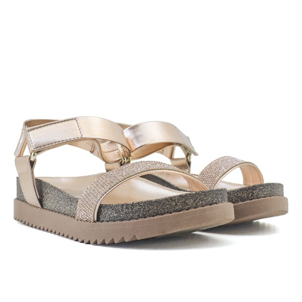 Sandalias Moleca de Mujer - 5500.106-28144 Beige Claro