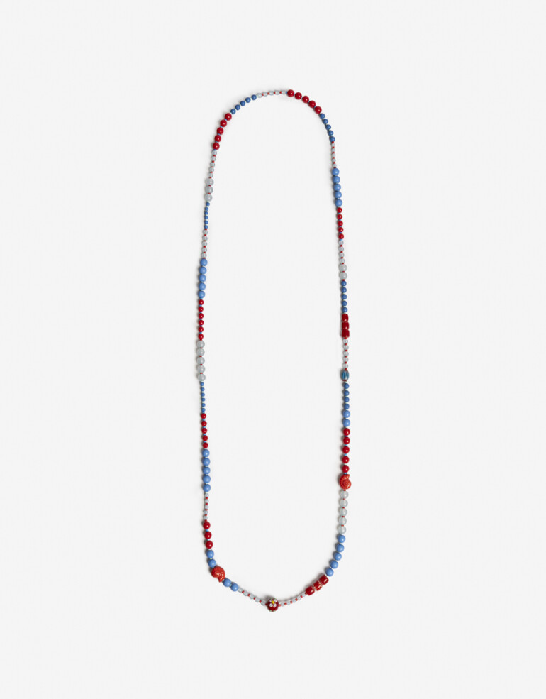 Collares Largos Canutillos Collar Largo Beads Color - Combinacion Multicolor