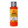 PINTURA ACRILICA ARTISTICA DIBU 60 ML. DIFERENTES COLORES COLOR NARANJA PERMANENTE 062