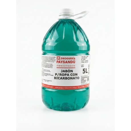 Jabón para ropa con bicarbonato 5L