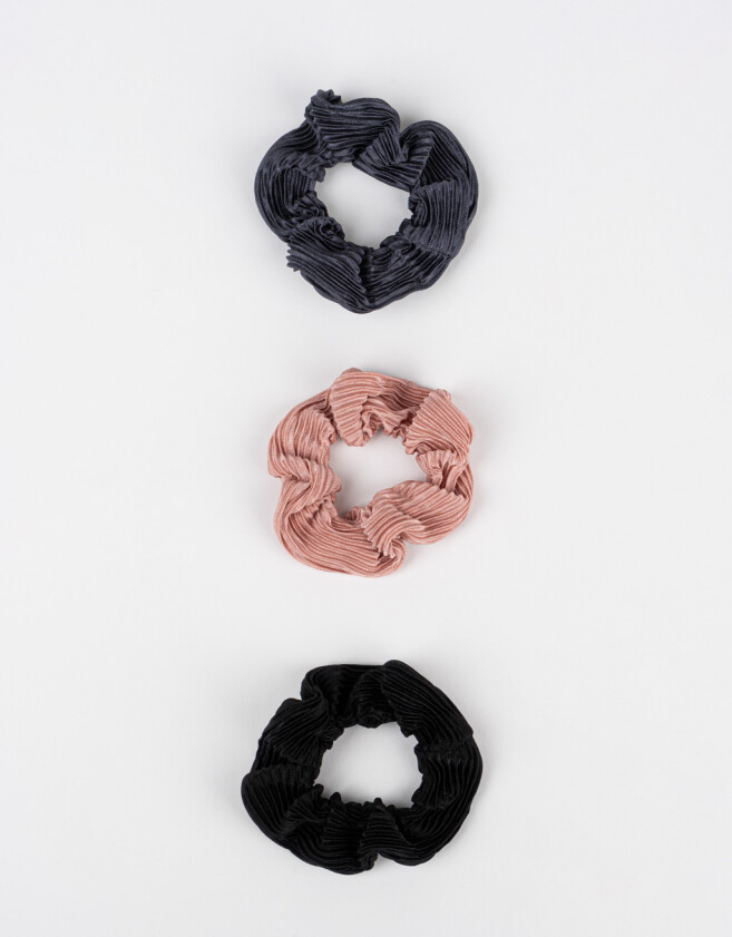 Skunzies Classic Set De Scrunchies - Combinacion Tricolor