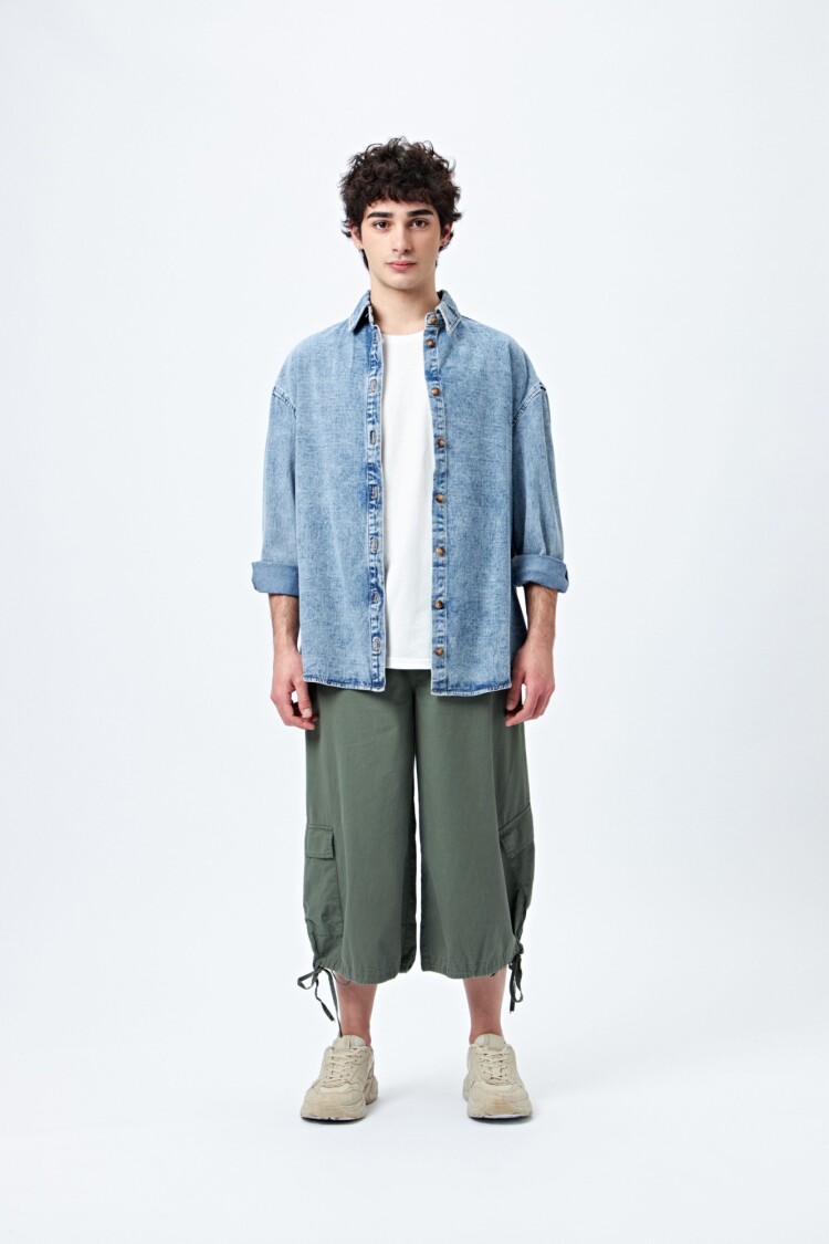 BERMUDA SKATER Verde