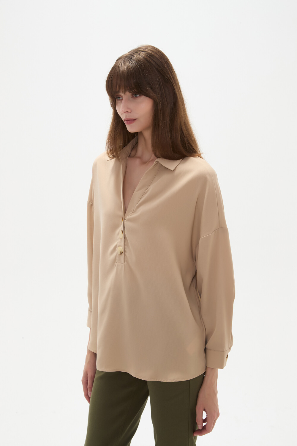 Blusa Kansas Taupe Claro