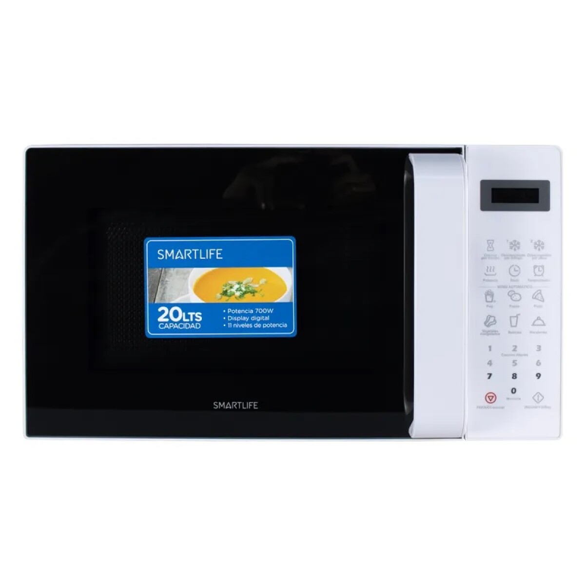 Microondas Smartlife digital 20lts 