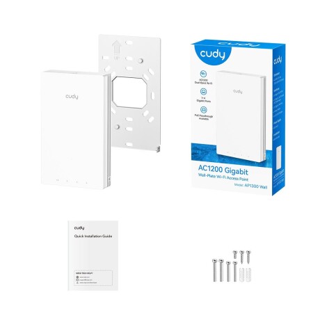 Access Point Wall Cudy AC1200 Wifi Gigabit X4 001