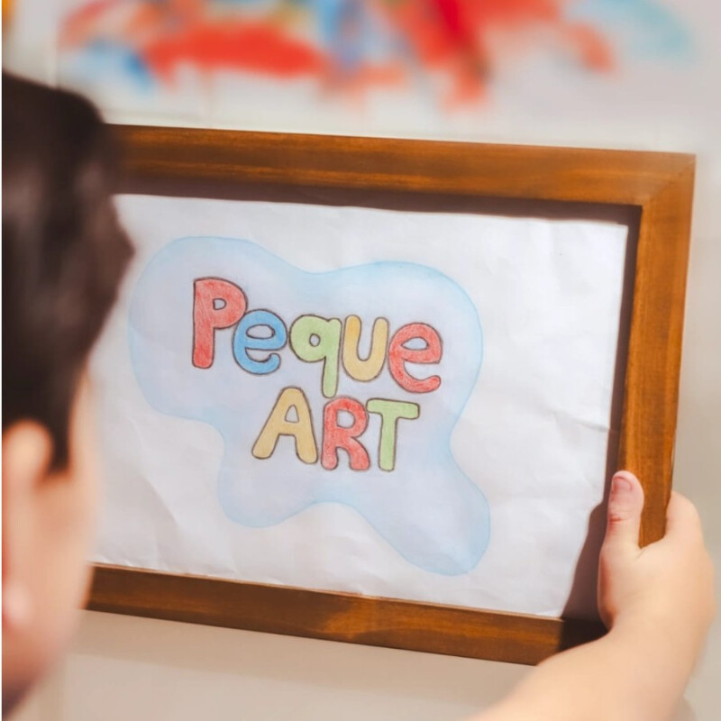 Peque Art Marco Exhibidor Infantil Peque Art Marco Exhibidor Infantil