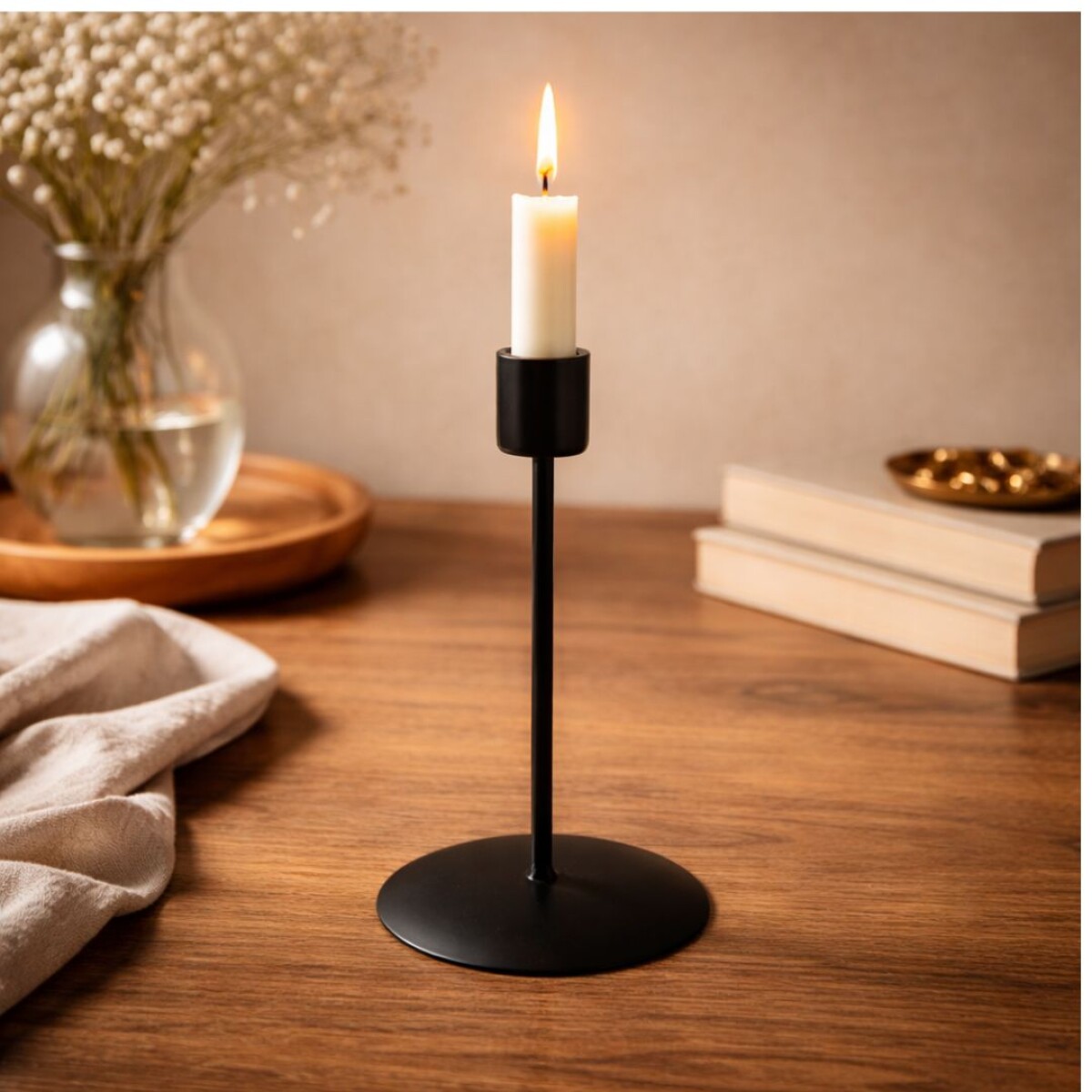 CANDELABRO PORTA VELAS 9X20CM 