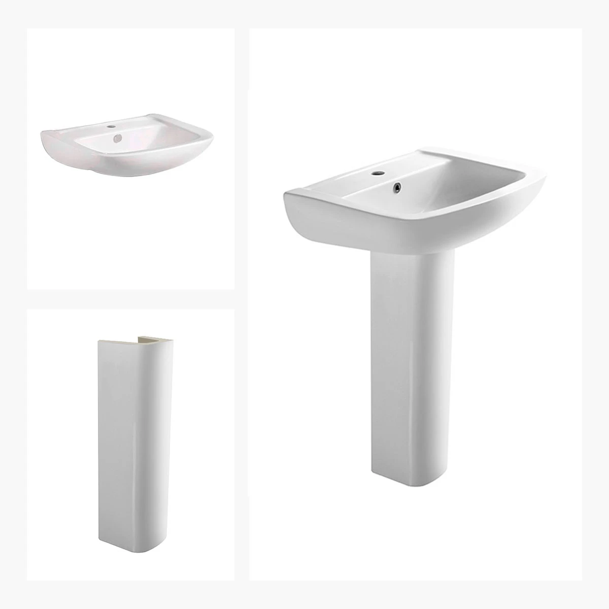 Juego De Lavatorio Y Pedestal 