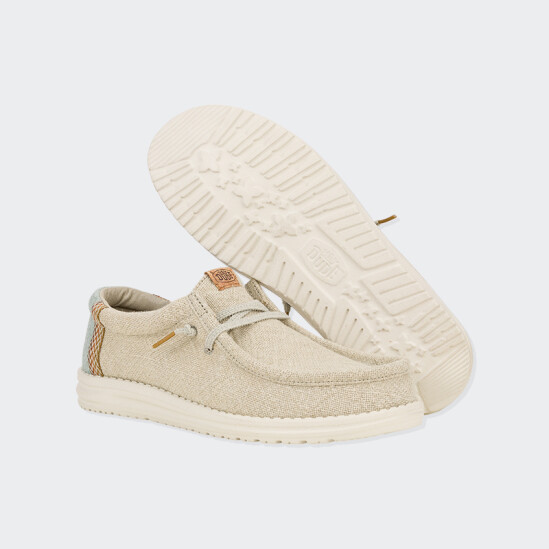 Zapatos Hey Dude Wally Jute Beige