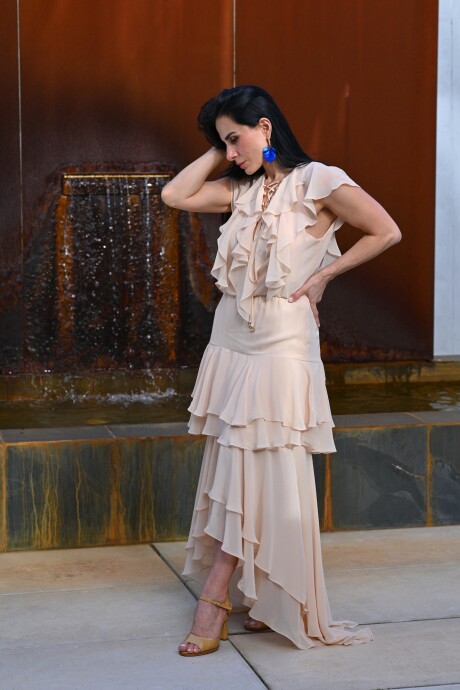 Vestido Naiara Beige