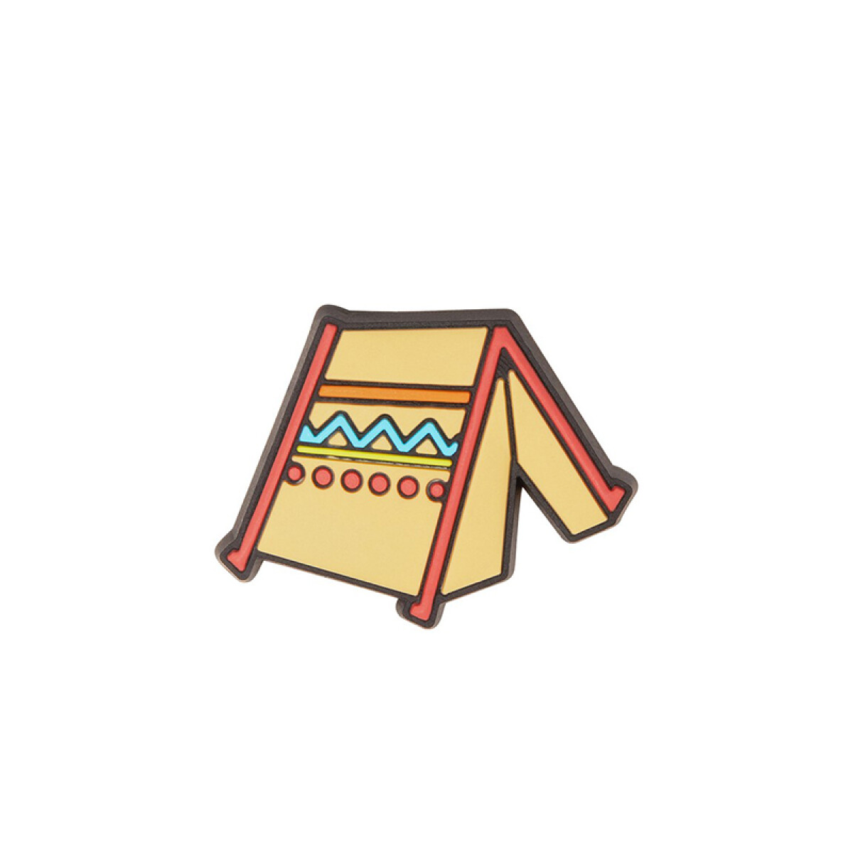 Jibbitz™ Charm Camping Tent - Multicolor 