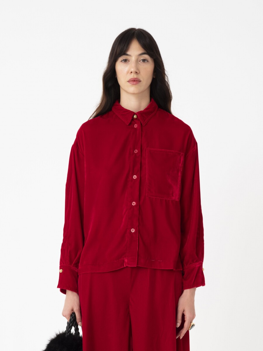 CAMISA CON BOLSILLOS DELANTERO 