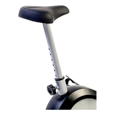Bicicleta ergométrica Bravo 180E con freno magnético Gris/Negro