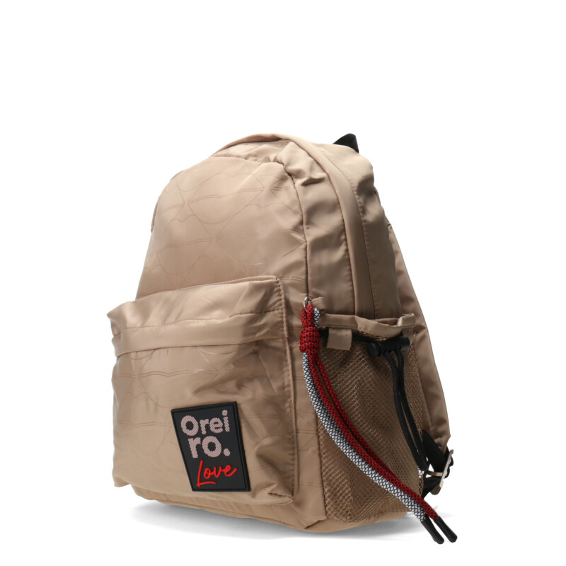 Mochila Las Oreiro Oreiro Love Beige