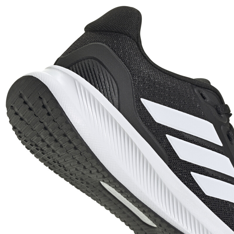 Championes de Niños Adidas Run Falcon 5 Negro - Blanco