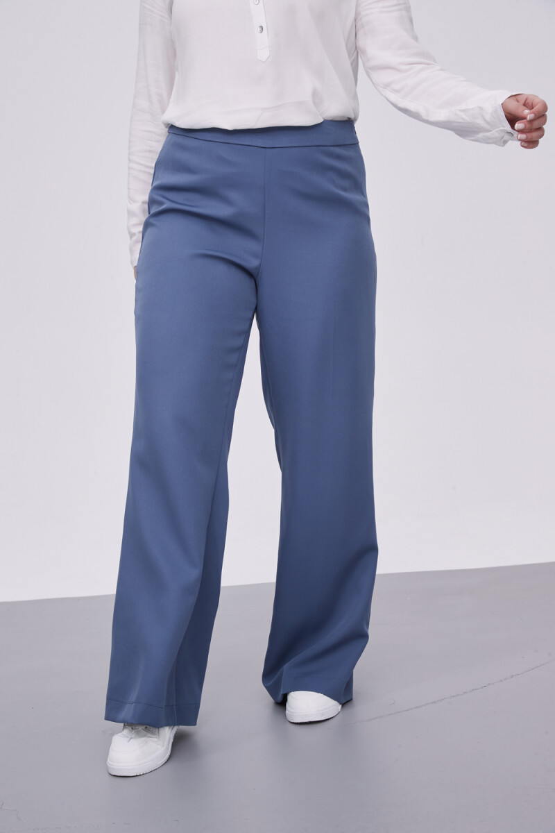 Pantalon Shenya - Azul Piedra 