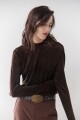 POLERA VELVET CHOCOLATE
