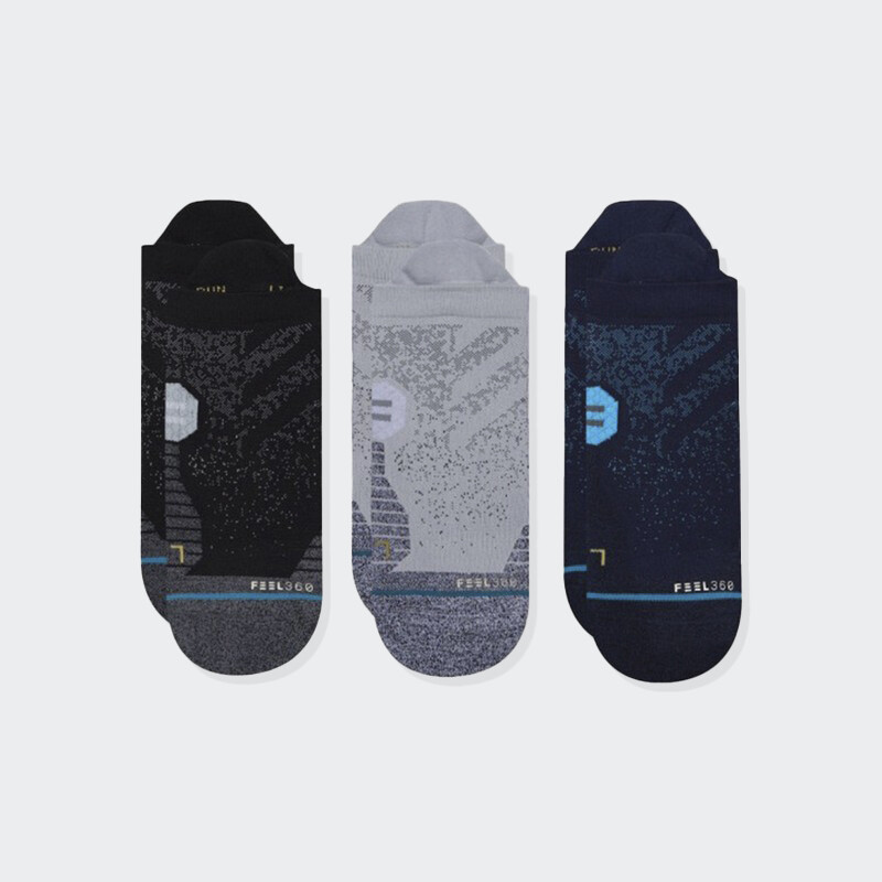 Medias Stance Run Tab Pack X3 Multicolor