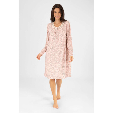 Camison kayla peach flores Flores