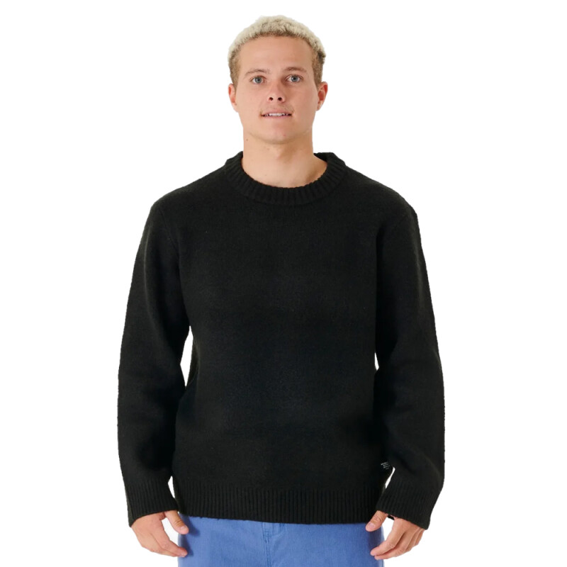 Buzo Rip Curl Quality Products Crew - Negro Buzo Rip Curl Quality Products Crew - Negro