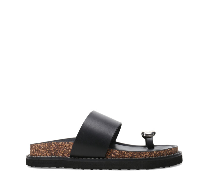 Sandalia LOFI con detalle de metal Black