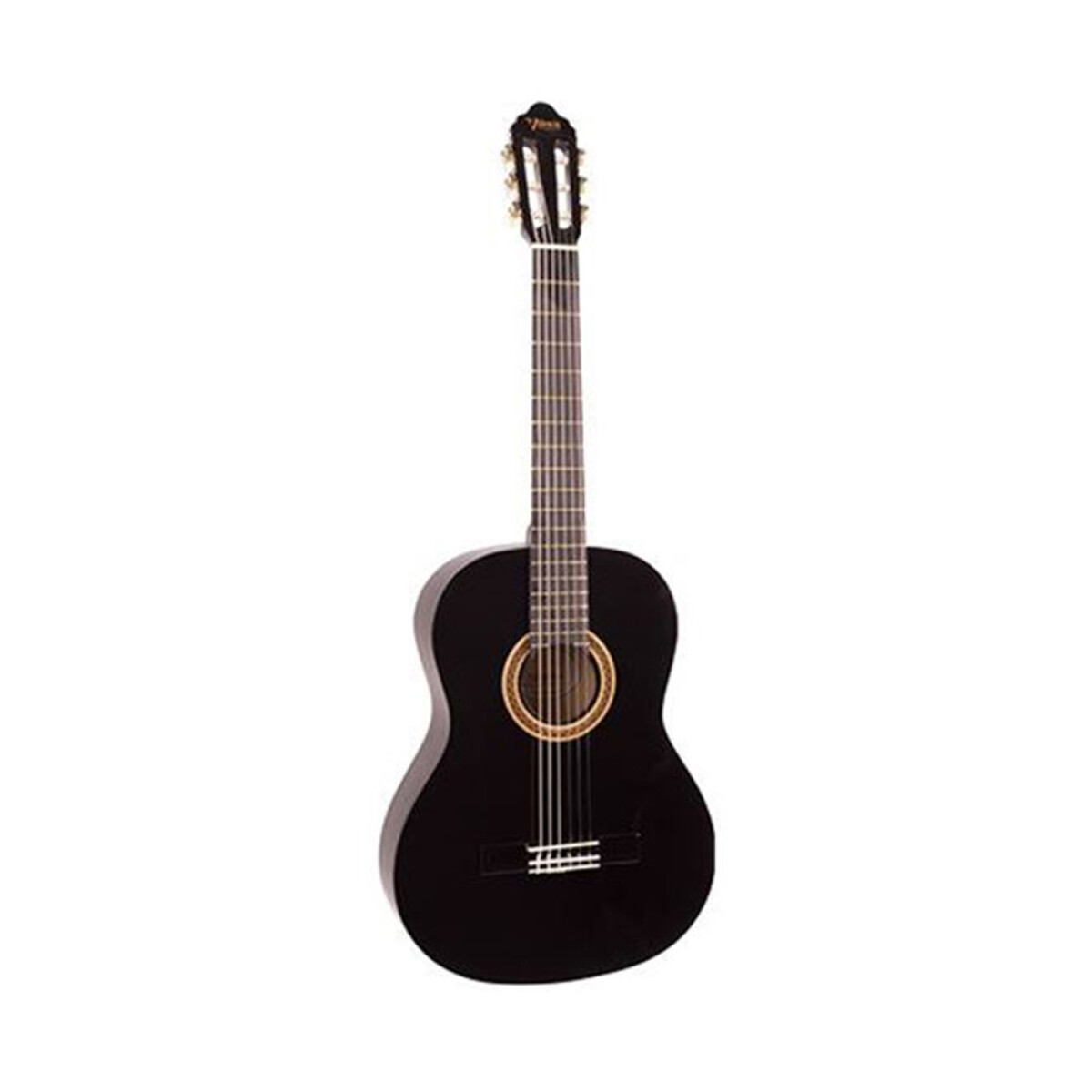 Guitarra Clasica Valencia Vc103 Mediana 3/4 Black 