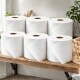 Set x6 Rollo eco 20x200 mts 24 gr BLANCO