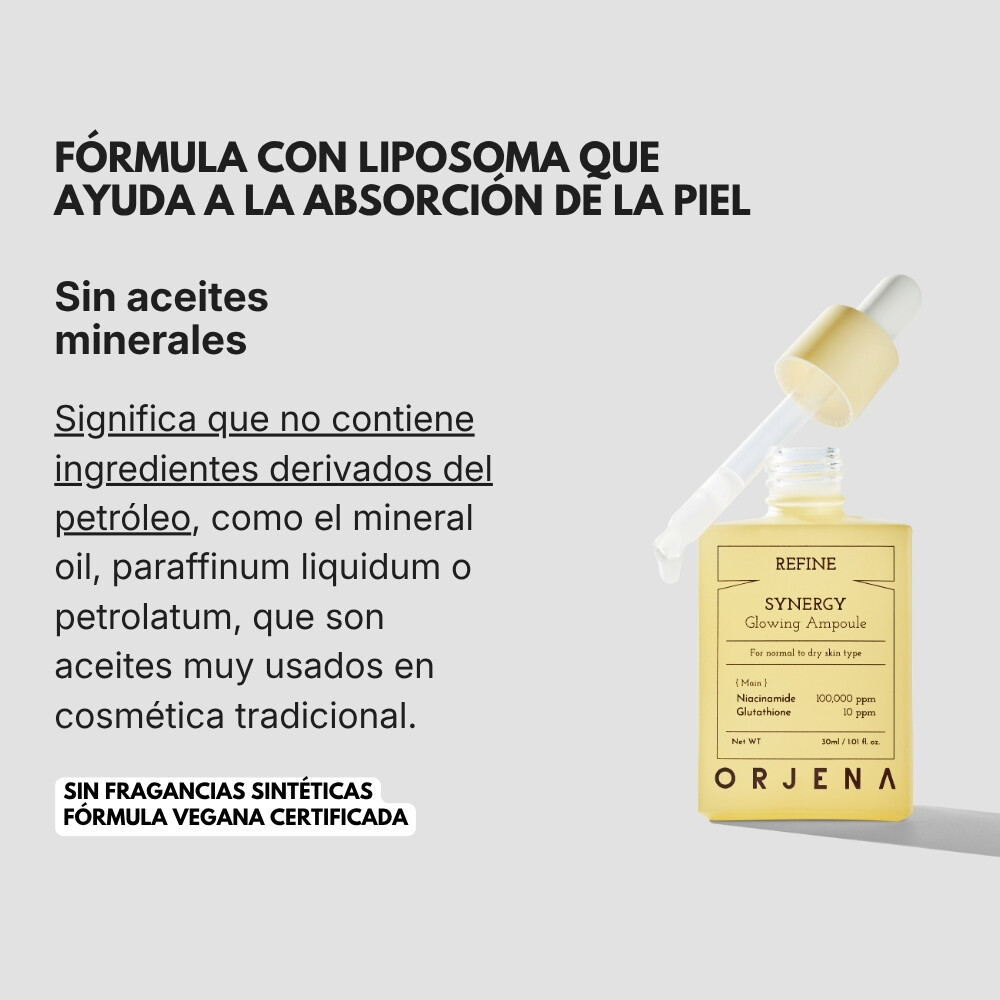 Pack Glow ORJENA — Ampolla + Crema Refine Synergy (Brillo y manchas) Pack Glow ORJENA — Ampolla + Crema Refine Synergy (Brillo y manchas)